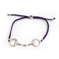 HIHO SILVER STERLING SILVER SNAFFLE FRIENDSHIP BRACELET